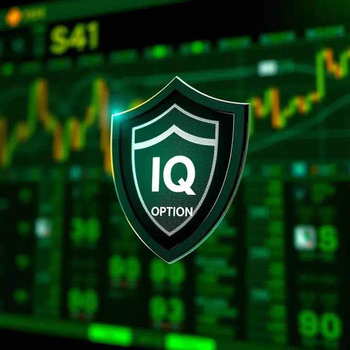 Security shield icon representing safety and regulation compliance in online trading platforms