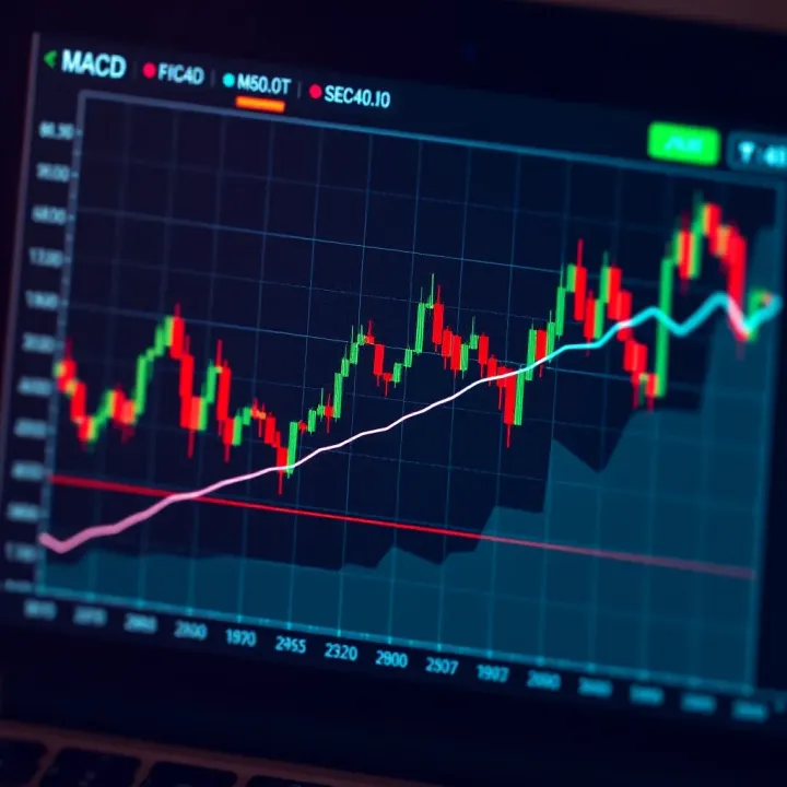 Graph illustrating the impact of different MACD settings on trading signals