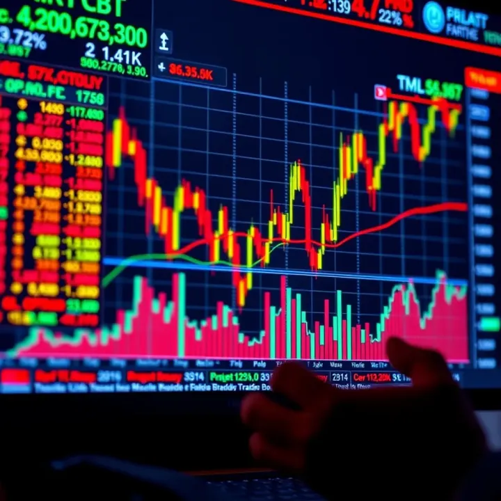 Chart showing OTC market activity outside regular trading hours emphasizing risks and benefits