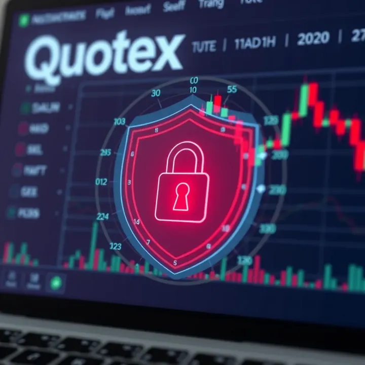 Digital shield icon representing enhanced account protection and secure authentication on an online trading website