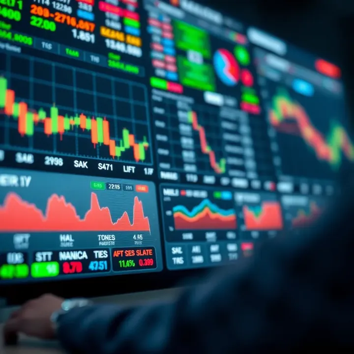 Visual representation of Quotex signal interface showing trading indicators and data charts