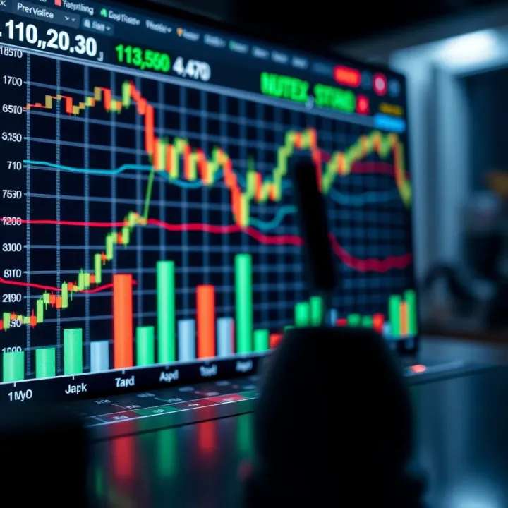 Graph illustrating risk management techniques and analysis tools for digital investments