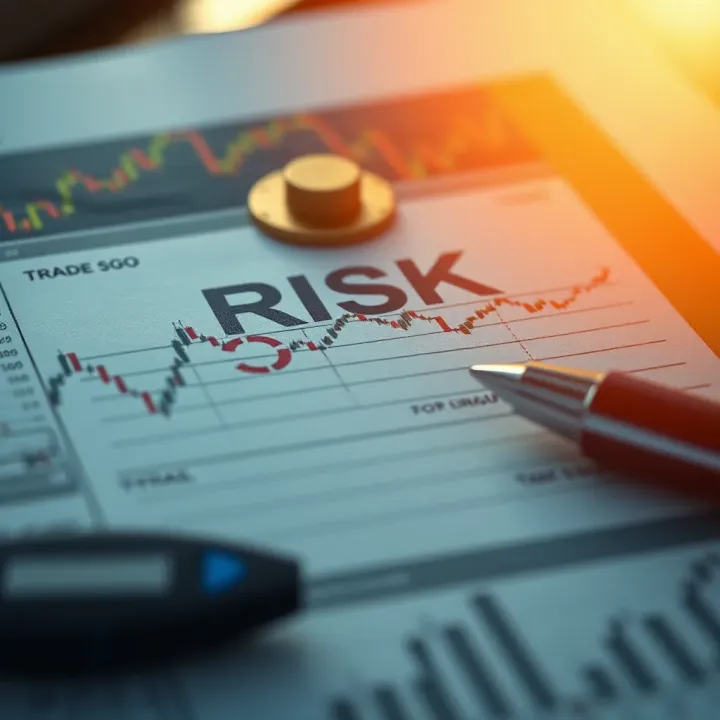 Illustration of risk assessment and evaluation criteria for traders seeking investment funding