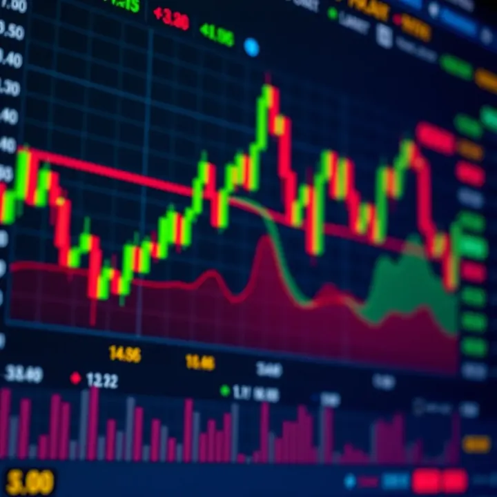 Interface of a forex trading platform showing currency pairs, charts, and trading options